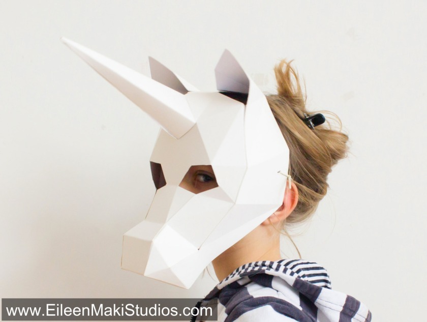papercrafting unicorn handmade